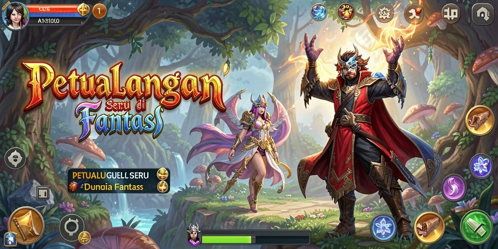 Gameplay seru 8768 dengan karakter petualangan yang menantang.