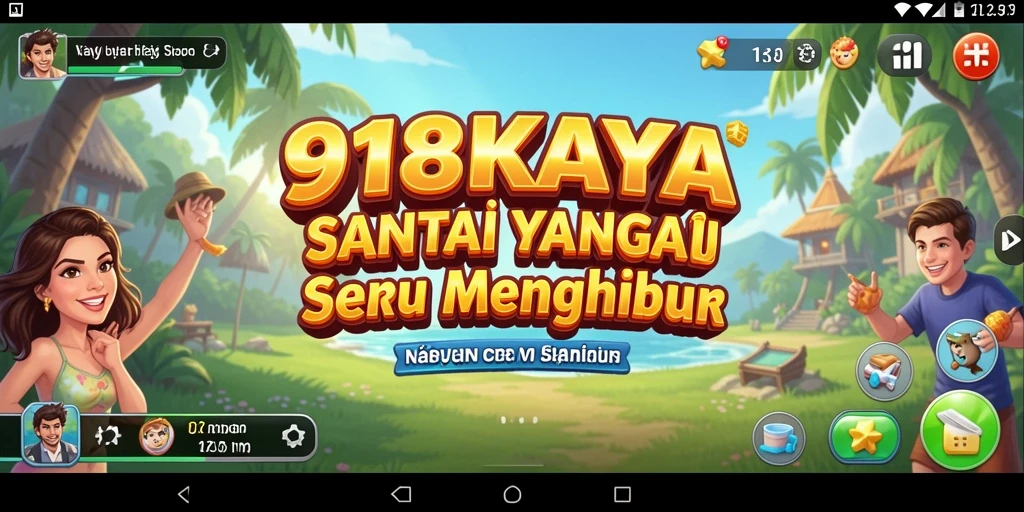 Screenshot gameplay 918KAYA menampilkan keseruan bermain.