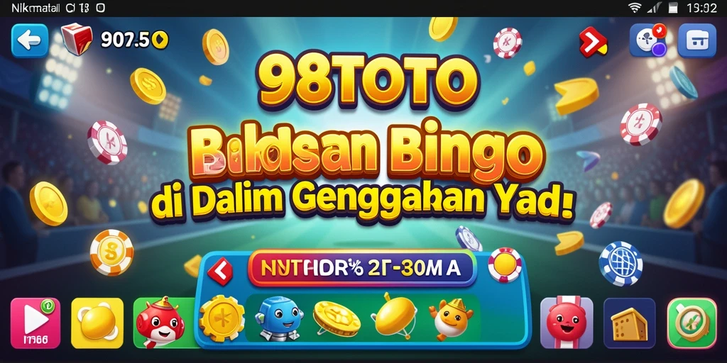 Tangkapan layar gameplay seru Bingo di 98TOTO.