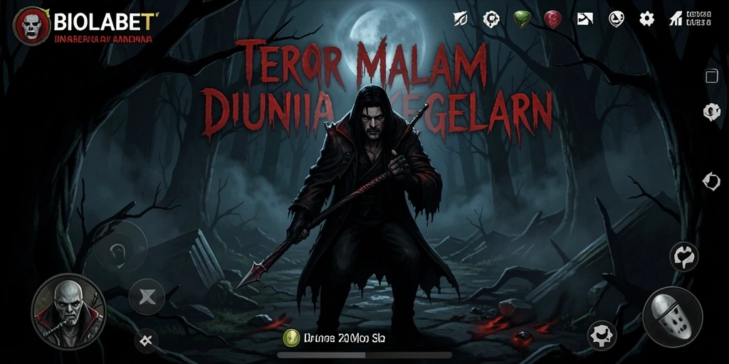 Gameplay menakutkan di dunia gelap BIOLABET.