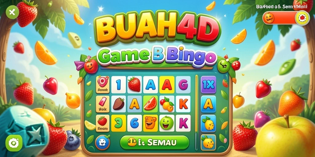 Tampilan gameplay BUAH4D yang menarik dan interaktif.