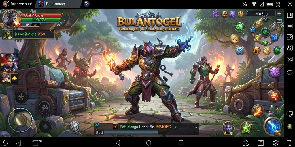 Tampilan gameplay <strong>BULANTOGEL</strong> yang menakjubkan dalam dunia MMORPG.