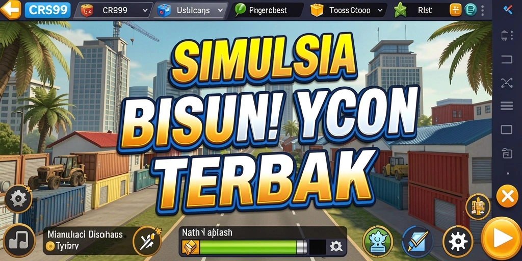 Screenshot menampilkan gameplay menarik dari CRS99 dengan grafik yang memukau.