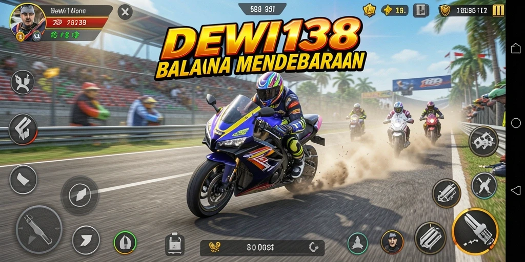 Tampilan menarik dari gameplay DEWI138 yang intens dan seru.