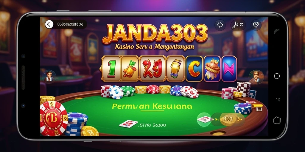 Tampilan gameplay JANDA303 yang menarik dan mengasyikkan saat bermain Kasino.