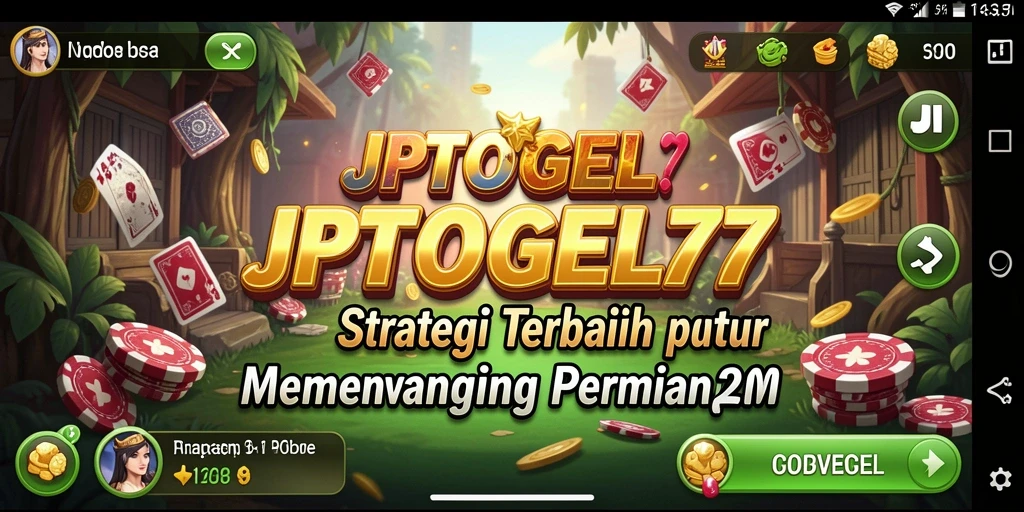 Tampilan gameplay strategis yang mendebarkan di JPTOGEL77.
