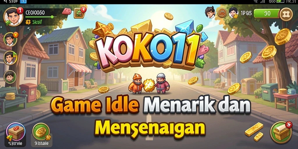 Tampilan gameplay KOKO11 yang asyik dan menarik.