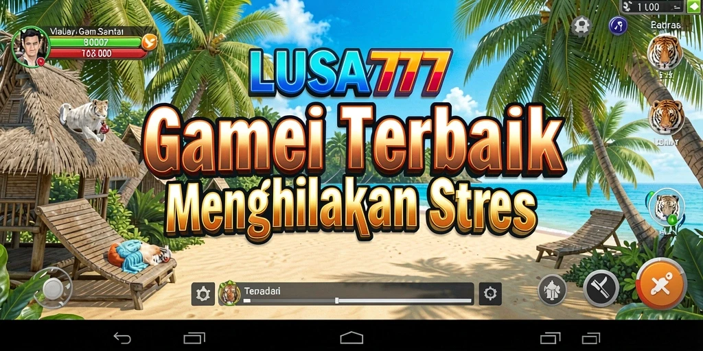 Gameplay LUSA777 yang menenangkan dan penuh warna.