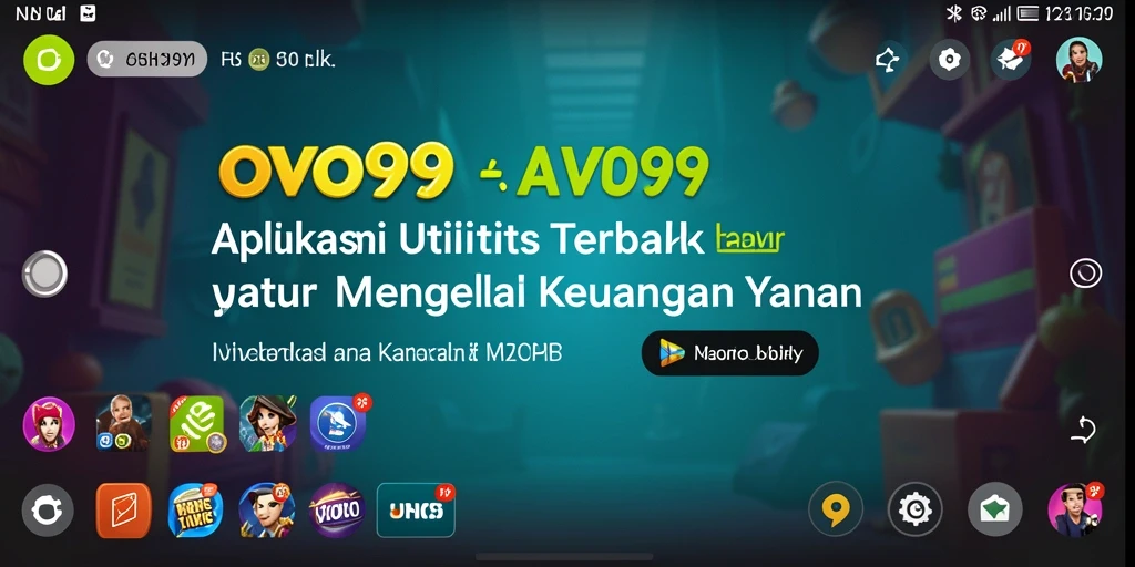 Tampilan antarmuka OVO99 yang user-friendly dan modern.