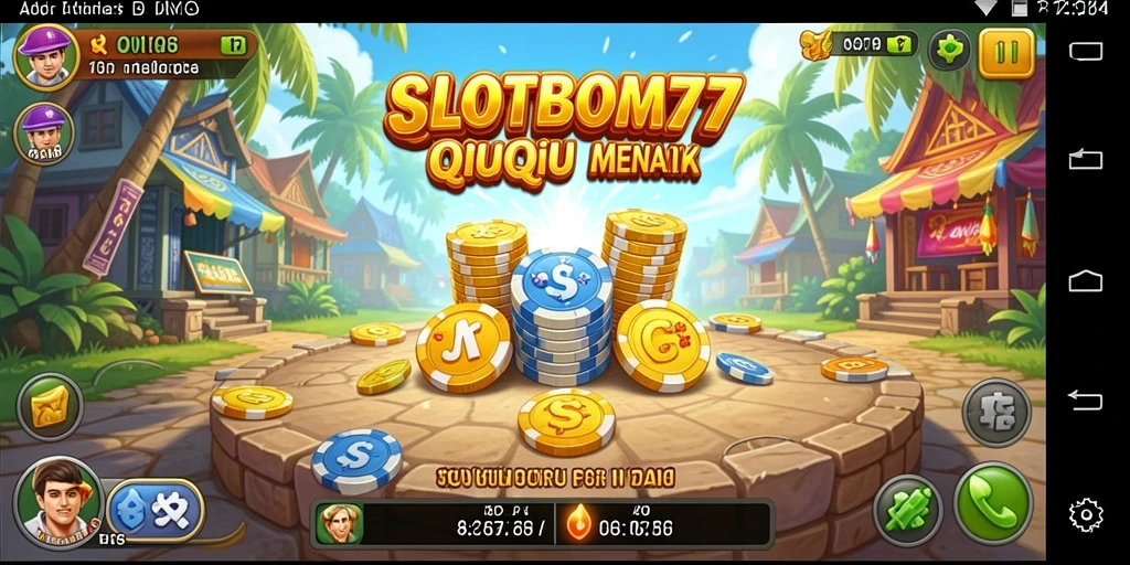 Tampilan gameplay SLOTBOM77 yang seru dan menegangkan.