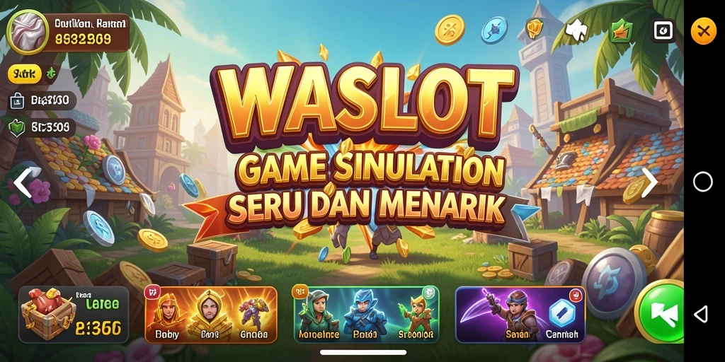 Tampilan gameplay WASLOT yang menarik dan interaktif.